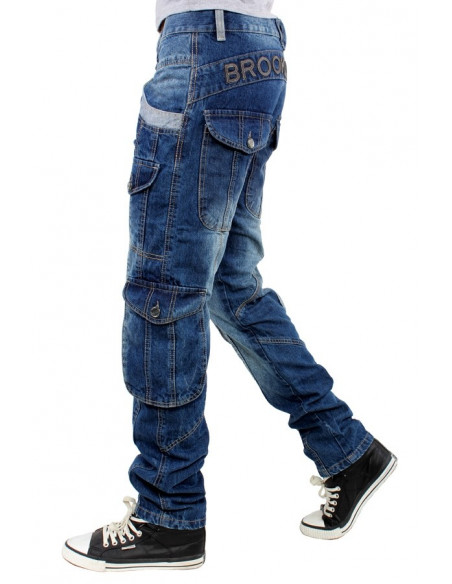 Combat Cargo Jeans Brookly Mint East