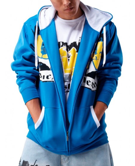 The Skyline Blue Hoody
