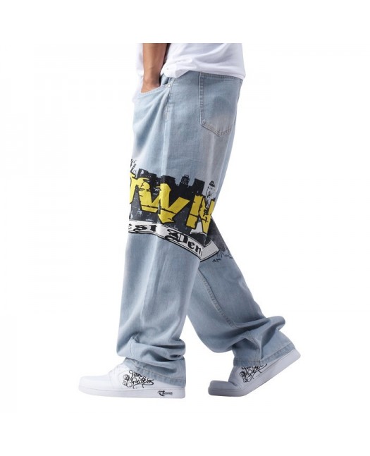 The Skyline Bright Baggy Jeans