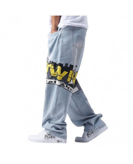 The Skyline Bright Baggy Jeans