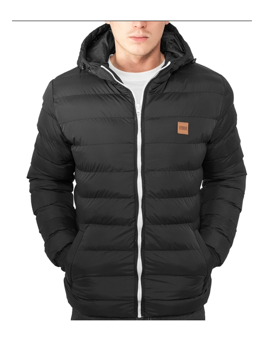 Urban Bubble Jacket Black White
