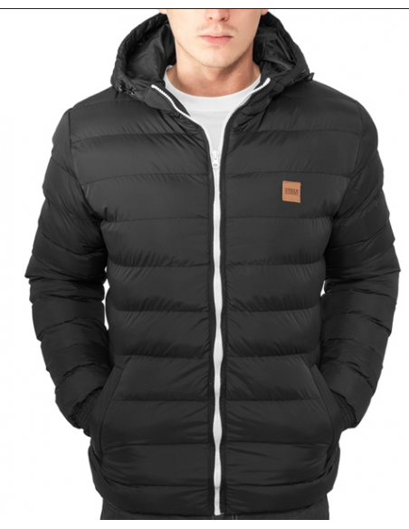 Urban Bubble Jacket Black White