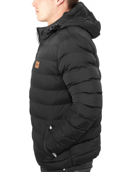 Urban Bubble Jacket Black White