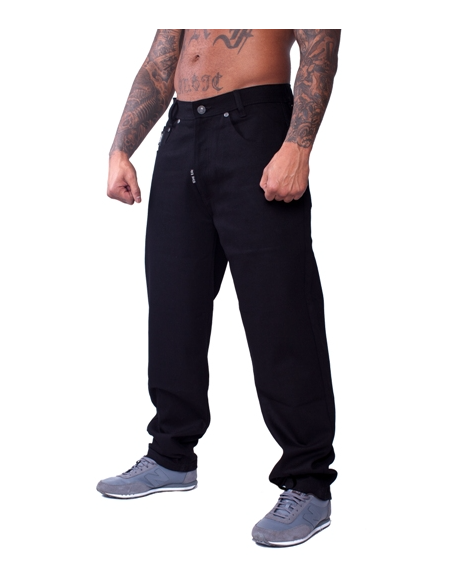 Thug Life Jeans Black