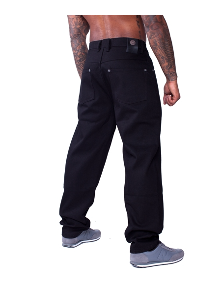 Thug Life Jeans Black