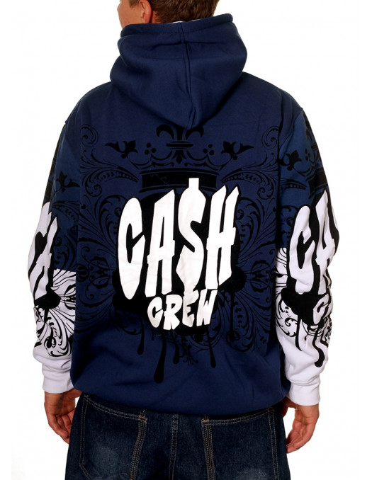 Cash Crew Royal Zip Hoody Townz Brand