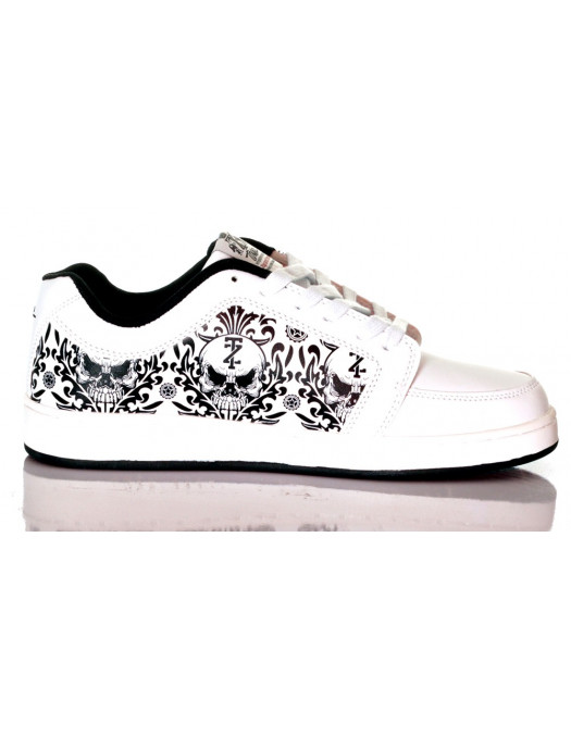 Skull Hi Townz White