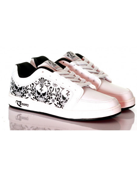 Skull Hi Townz White
