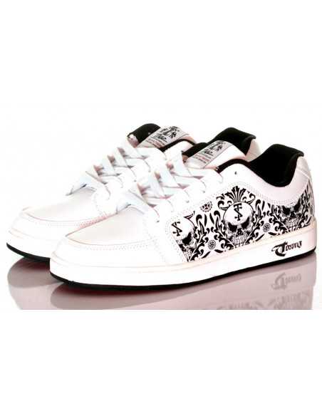 Skull Hi Townz White