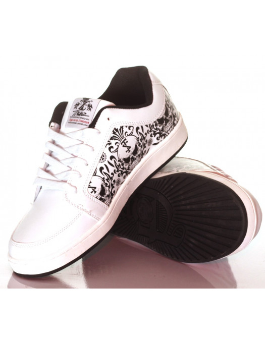 Skull Hi Townz White