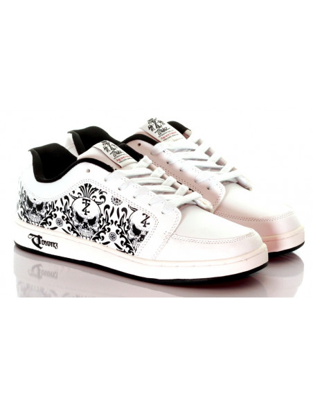 Skull Hi Townz White