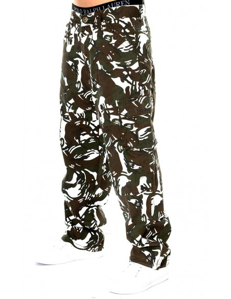Townz Cargo Camo White