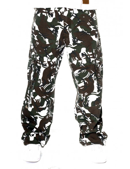 Townz Cargo Camo White