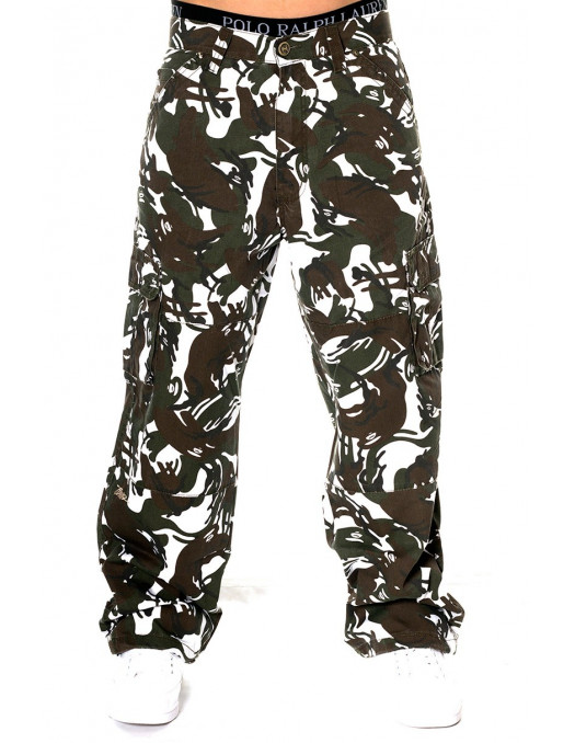 Townz Cargo Camo White