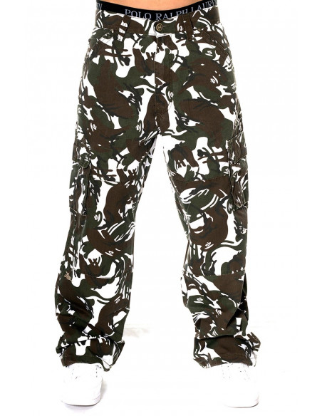 Townz Cargo Camo White