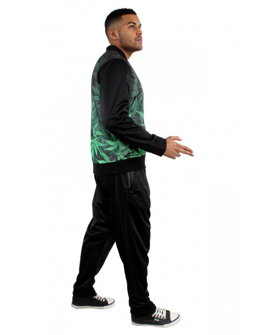 Weed Drop Crotch Tracksuit