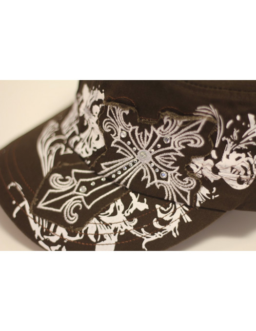 Identity Retro Fashion Cap/ Brown