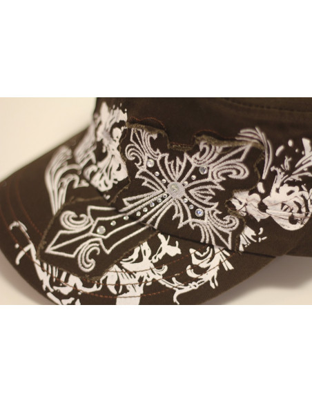 Identity Retro Fashion Cap/ Brown