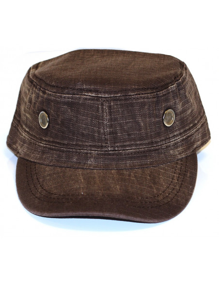 Identity Plain Vintage Cap/ Brown