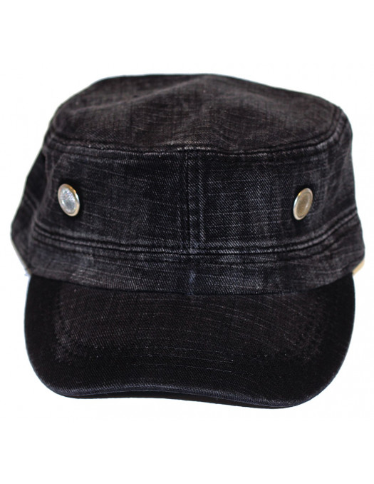 Identity Plain Vintage Cap/Black