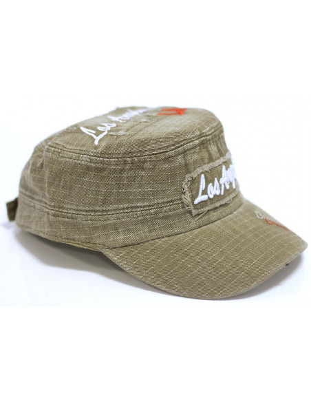 LA Vintage Fashion Cap/Light Brown