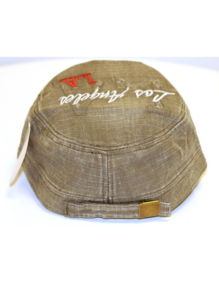 LA Vintage Fashion Cap/Light Brown
