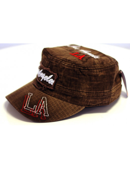 LA Vintage Fashion Cap/Brown