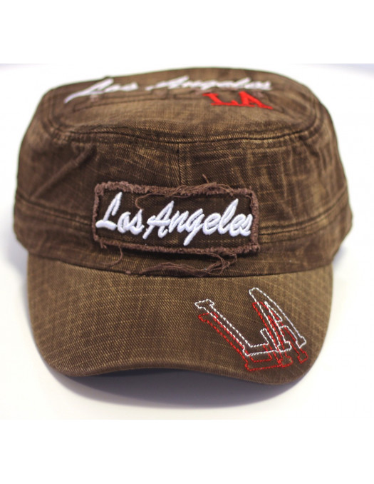 LA Vintage Fashion Cap/Brown