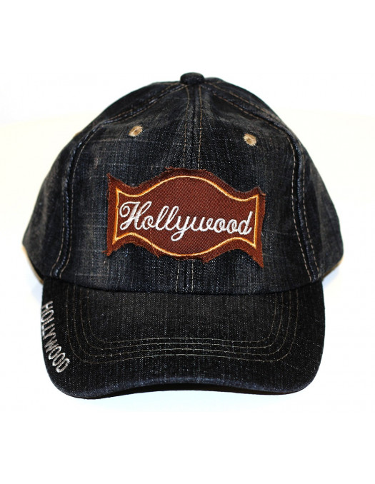 Hollywood Vintage Fashion Cap/Black