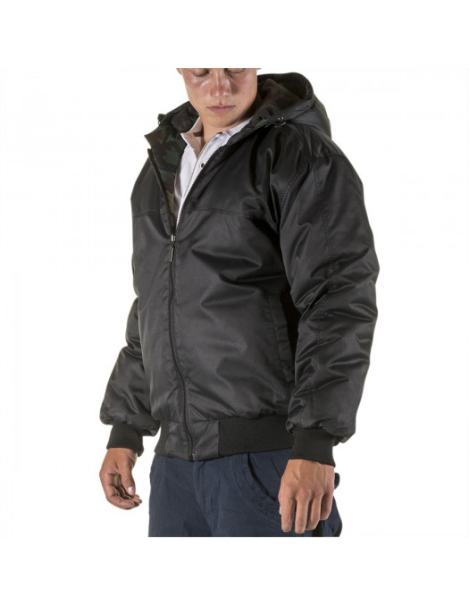 Townz Winter Jacket Black Camo