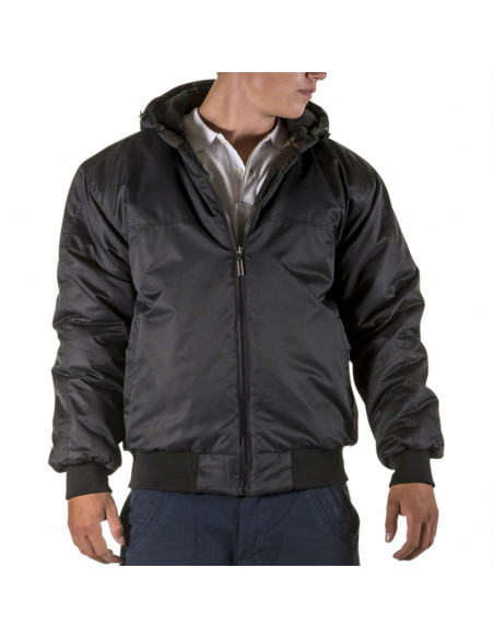 Townz Winter Jacket Black Camo