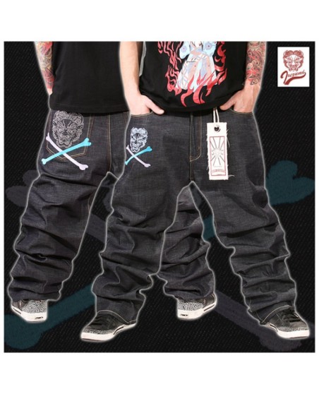 Irezumi Premium Denim Skull Jeans