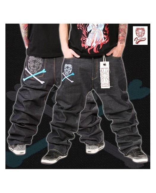 Irezumi Premium Denim Skull Jeans