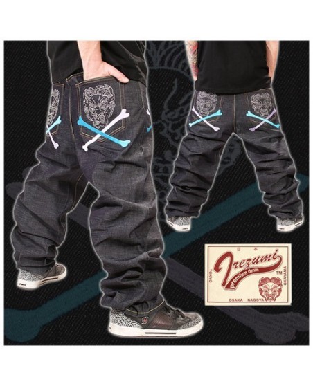 Irezumi Premium Denim Skull Jeans