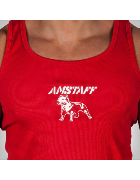 Amstaff Tank Top Red