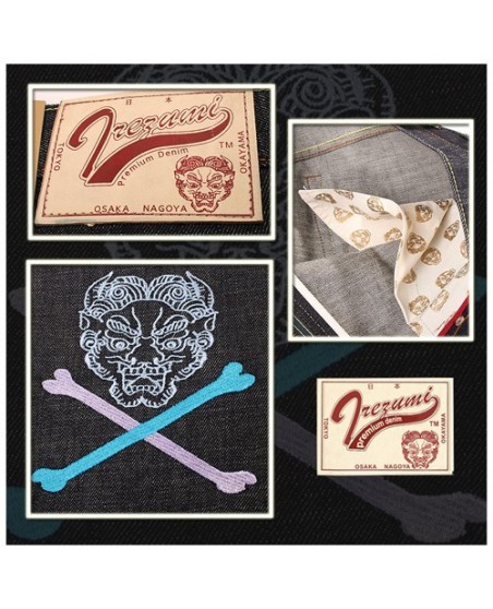 Irezumi Premium Denim Skull Jeans