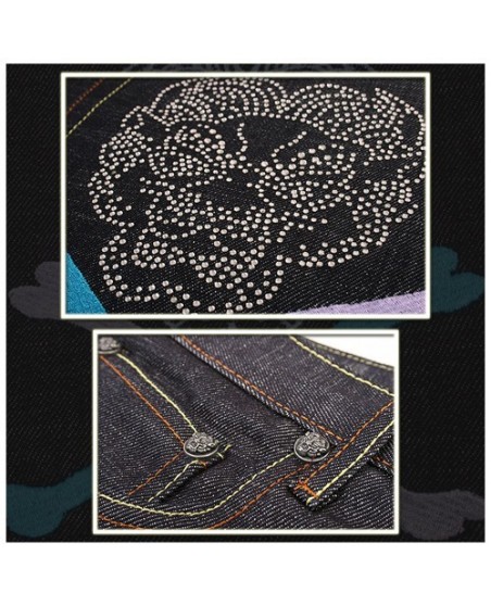 Irezumi Premium Denim Skull Jeans