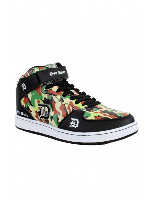 Dirty Money Camo Sneakers