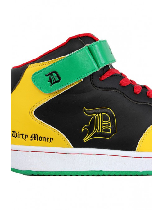 Dirty Money Rasta Sneakers