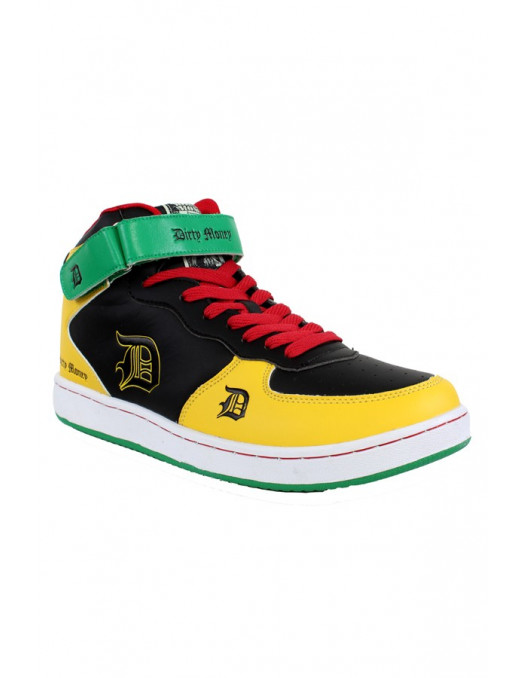 Dirty Money Rasta Sneakers