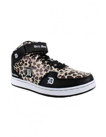 Dirty Money Leopard Sneakers