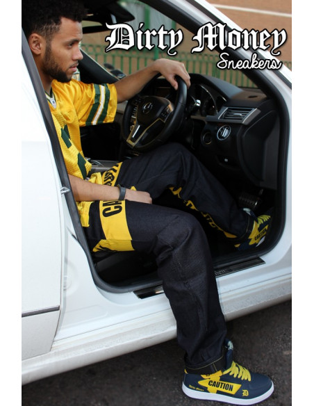 Dirty Money Caution Shoes