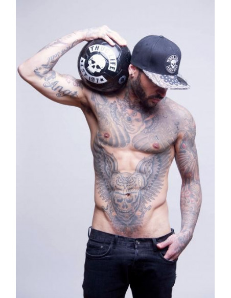 Thug Life Skull Paisley Cap