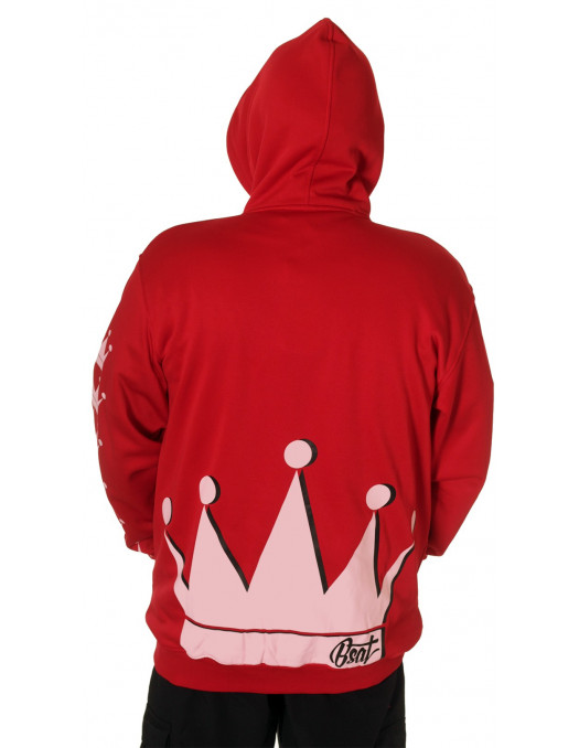 Crown Bronx Hoodie Red by BSAT