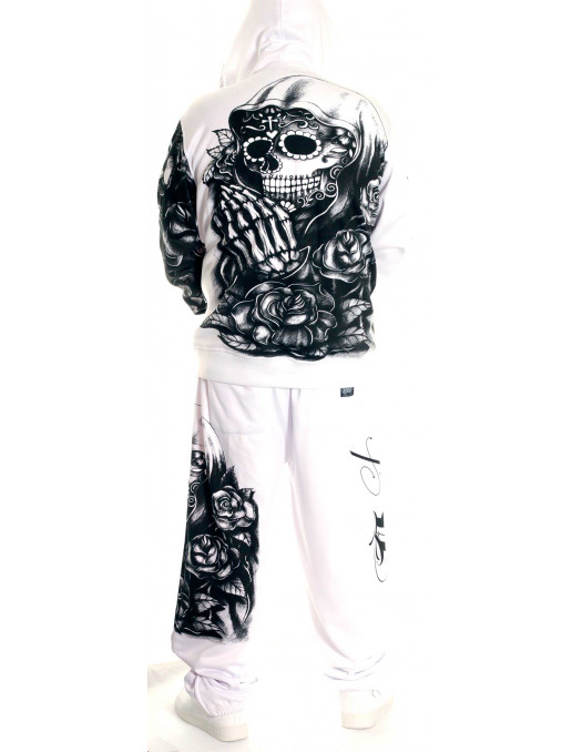 Praying Skull Hoodie by BSAT