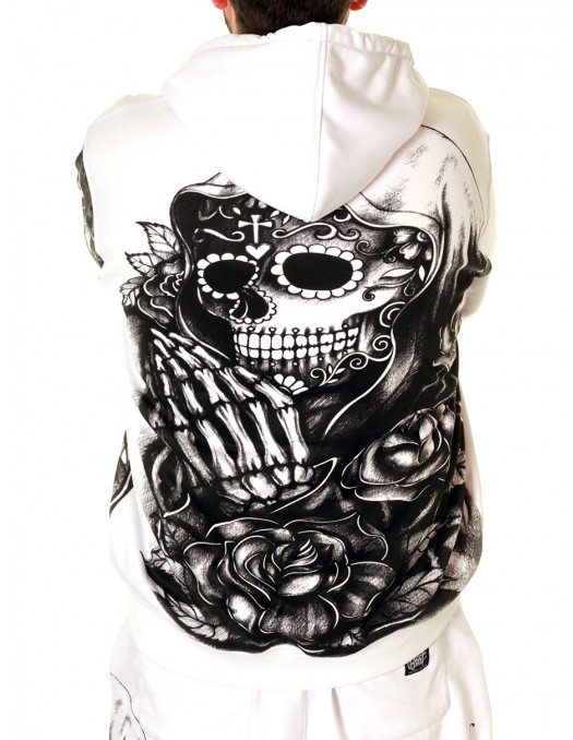 Praying Skull Hoodie by BSAT