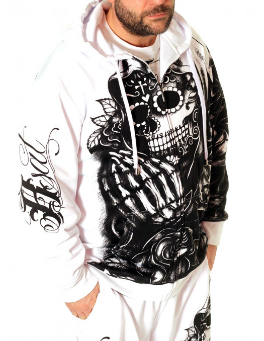 Praying Skull Hoodie by BSAT