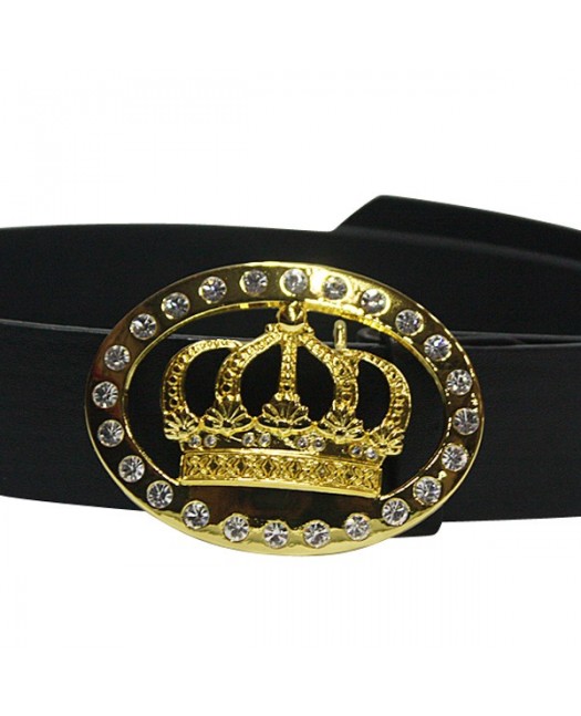 Belt Buckle Gold Crown