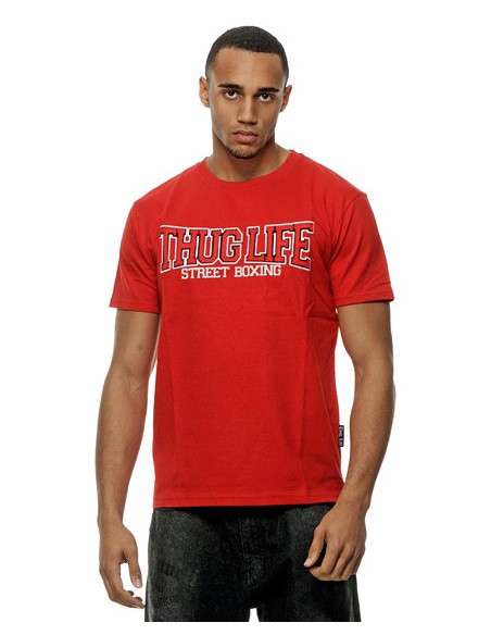 Thug Life Streetboxing Tee Red