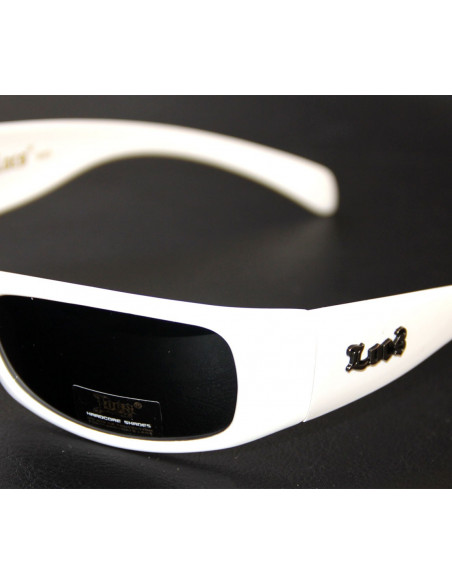 LOCS Solbriller White Slim
